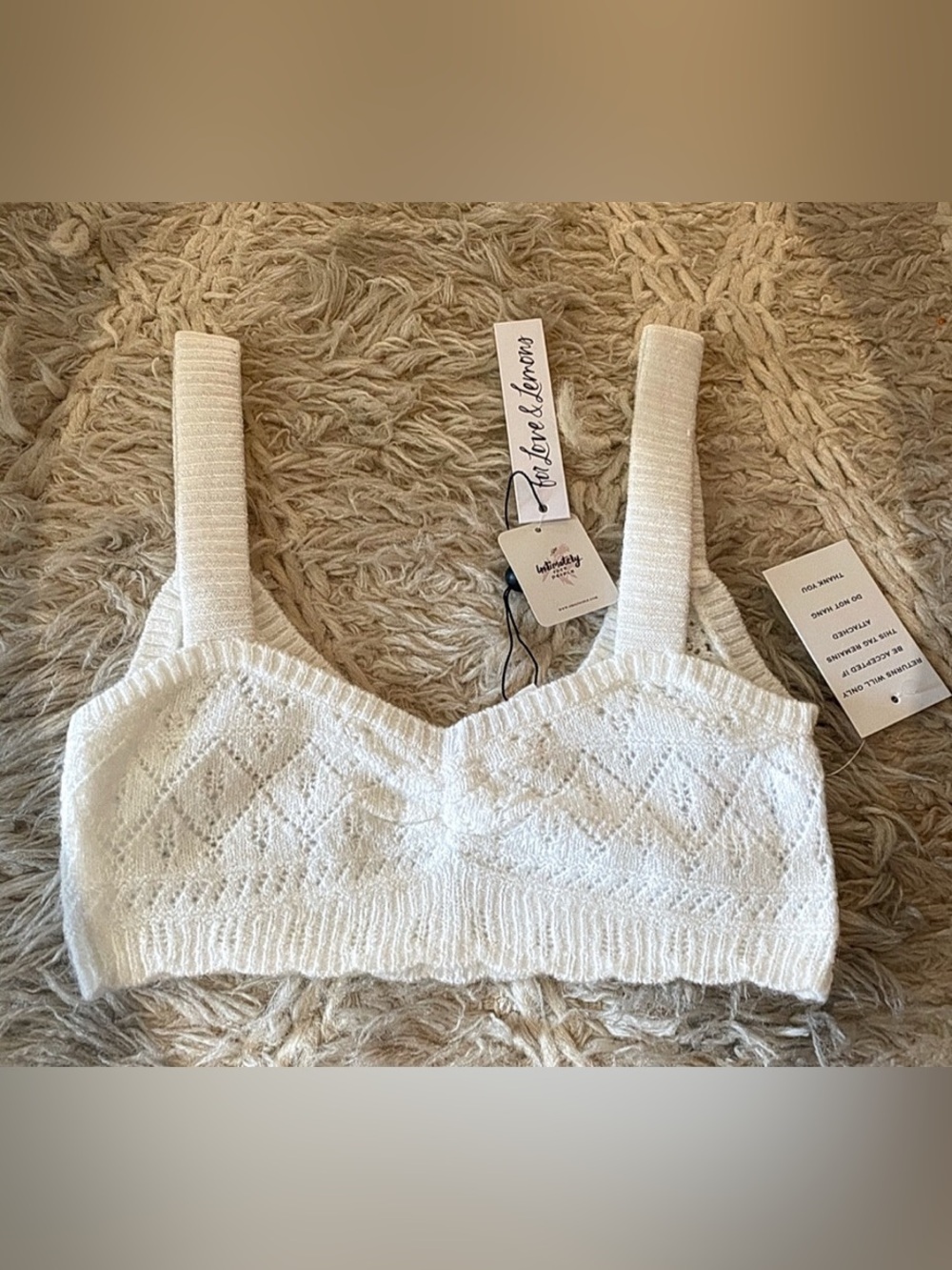 For Love and Lemons- Crotchet Bra